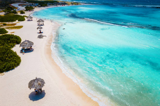 Baby Beach Aruba - shallow crescent lagoon